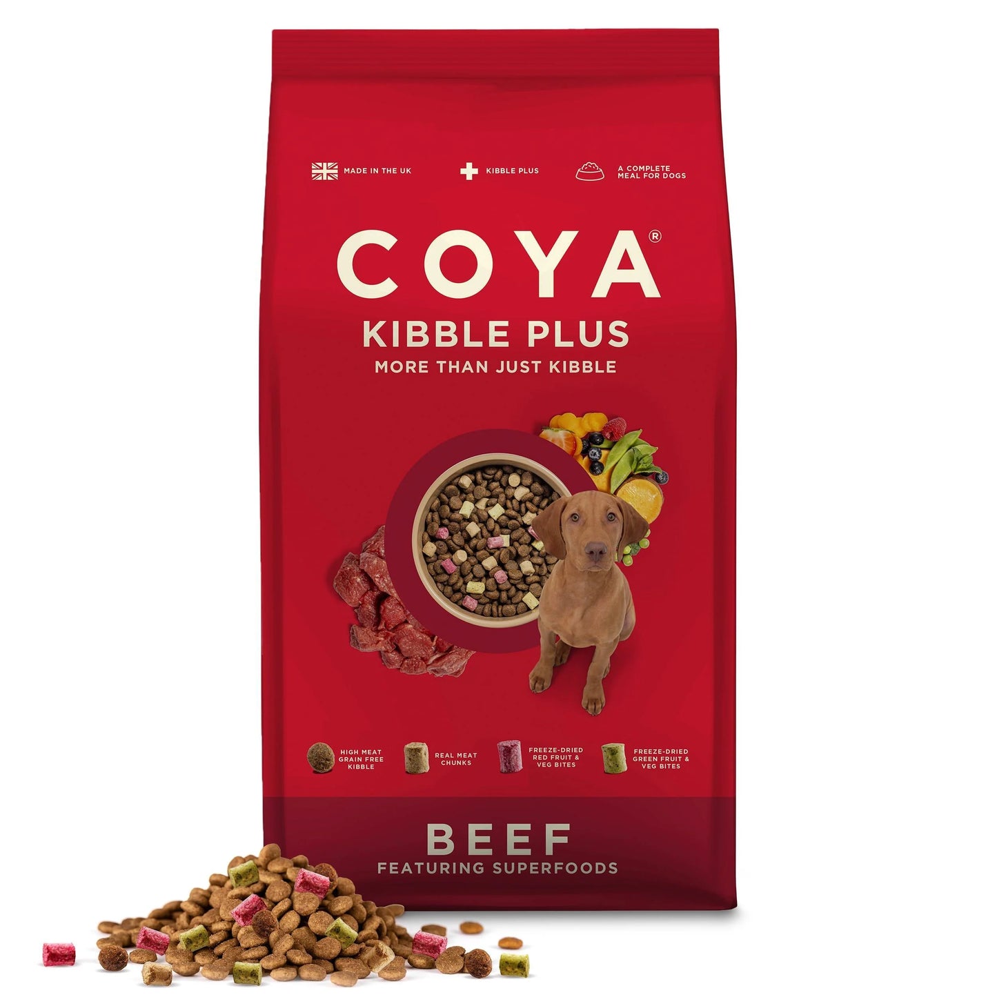 COYA Kibble Plus - Beef 1.5kg