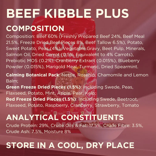 COYA Kibble Plus - Beef 1.5kg