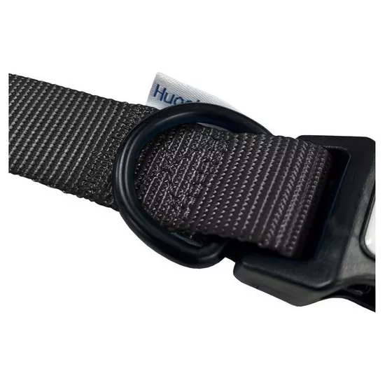 Snappy Adjustable Dog Collar - Black