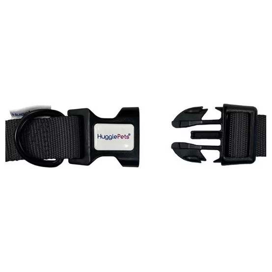 Snappy Adjustable Dog Collar - Black