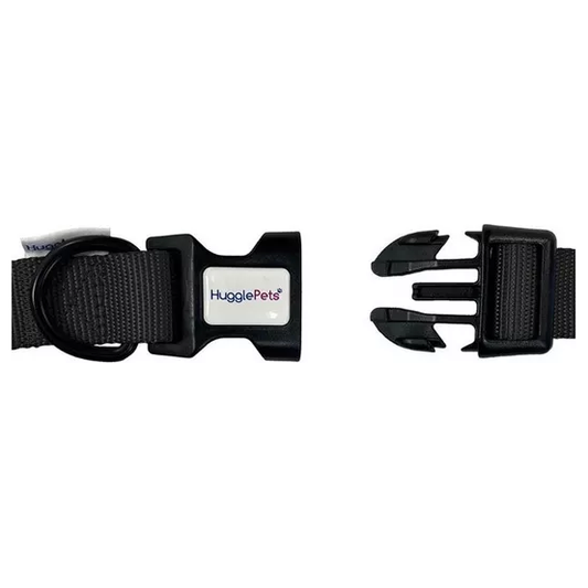 Snappy Adjustable Dog Collar - Black