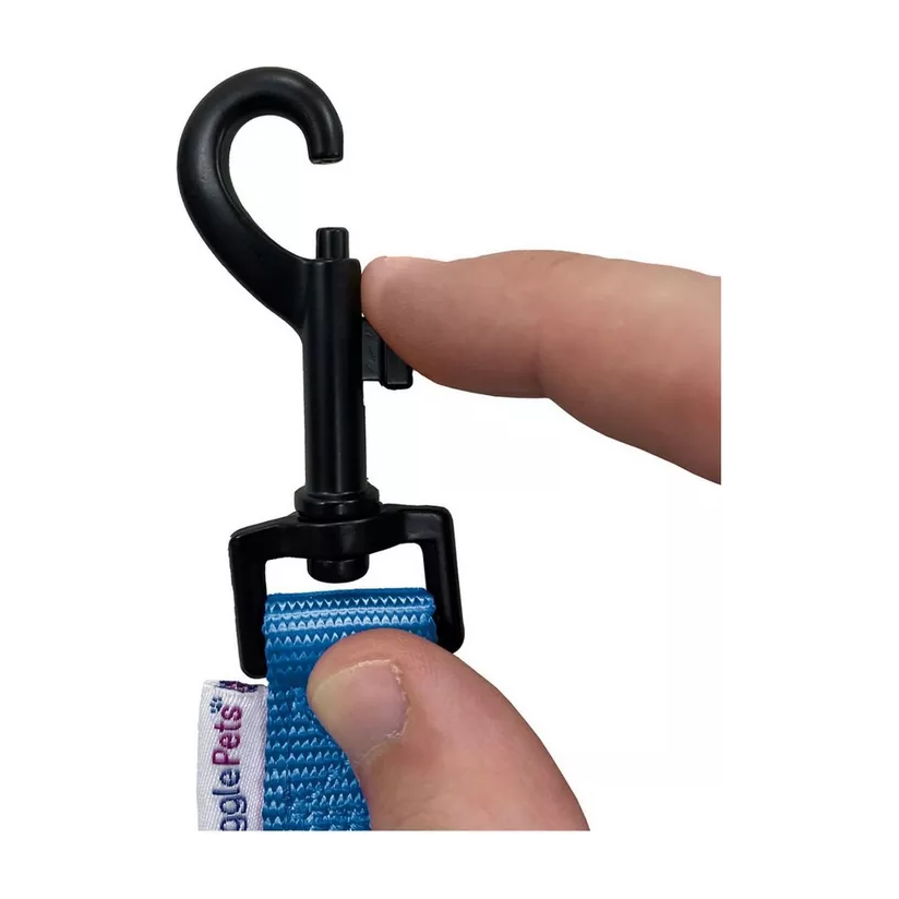 Padded Handle Dog Lead - Blue