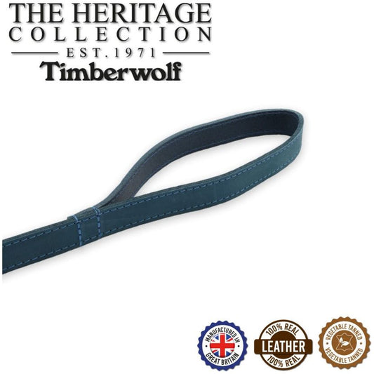 Timberwolf Leather Lead - Blue