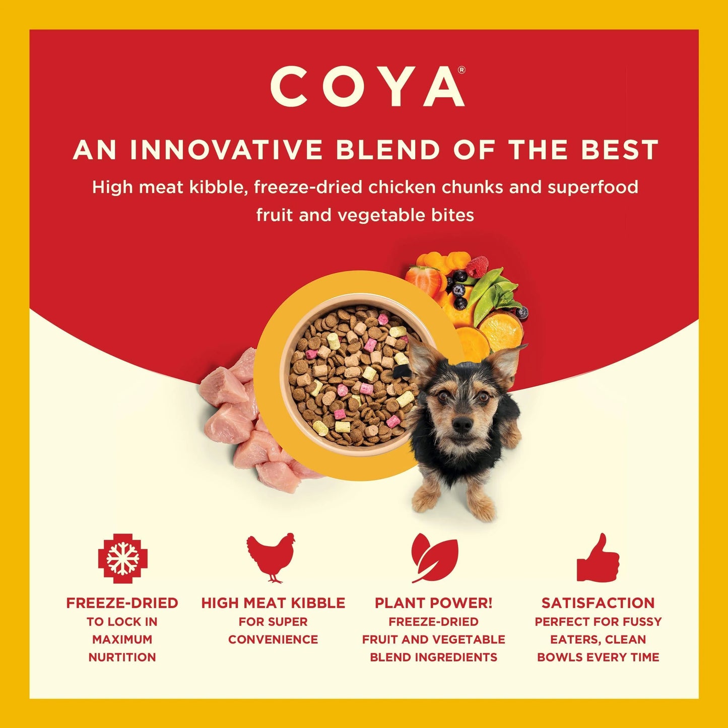 Coya Kibble Plus - Chicken 1.5kg