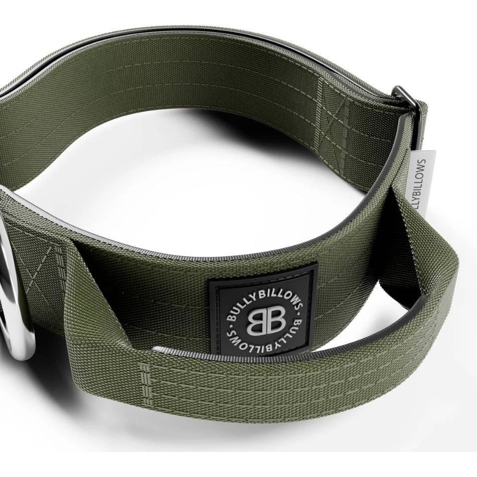 Billy Bullows Combat® Collar - With Handle & Rated Clip - Khaki