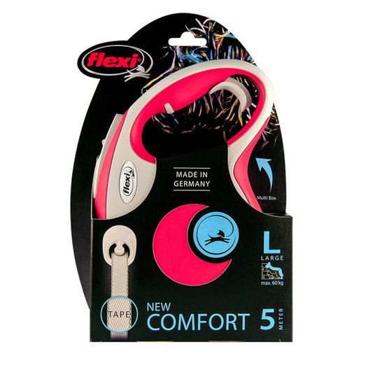 Flexi Comfort Retractable Lead - Red