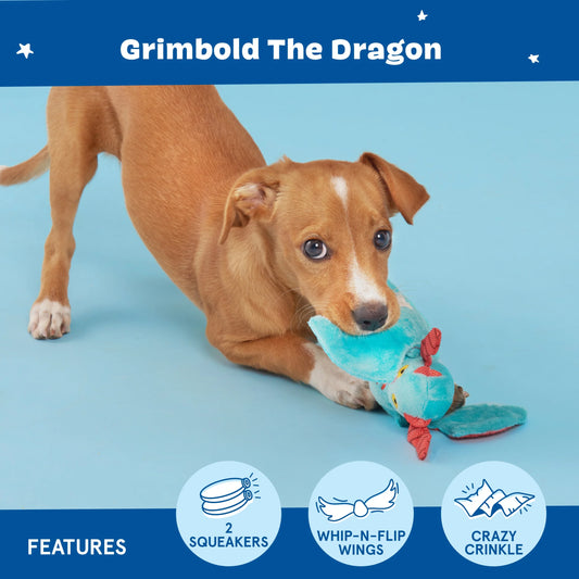 BARK Grimbold The Dragon Dog Toy