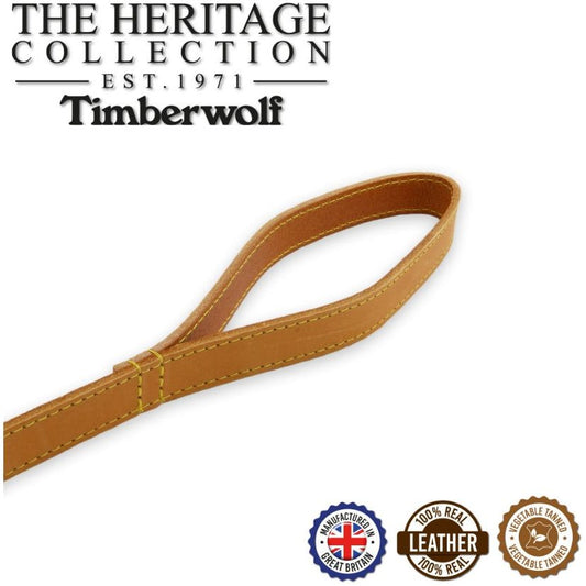 Timberwolf Leather Lead - Mustard