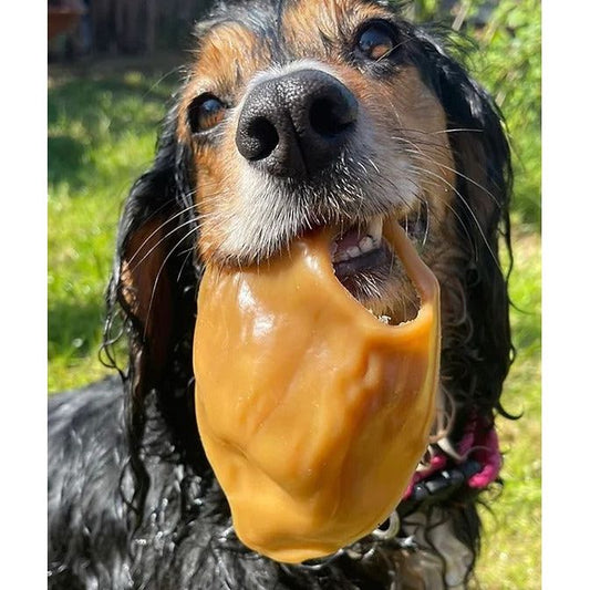 Peanut Butter Pigs Ears Vegan Dog Treat