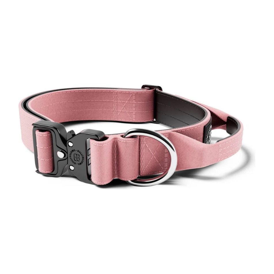 Billy Bullows Combat® Collar - With Handle & Rated Clip - Pink