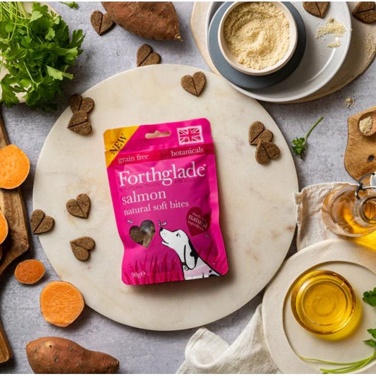 Forthglade Soft Bites Treats Salmon Grain Free 90g