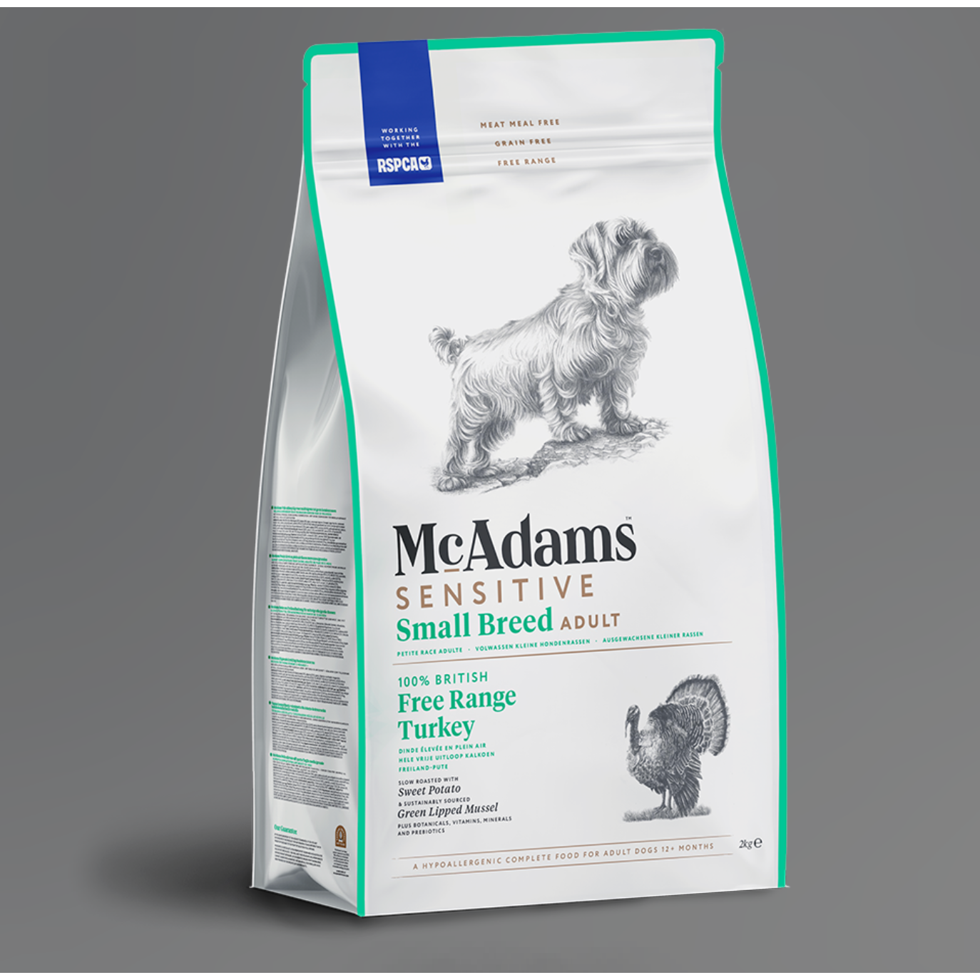 Mcadams Adult Small Breed Free-Range Turkey 2kg
