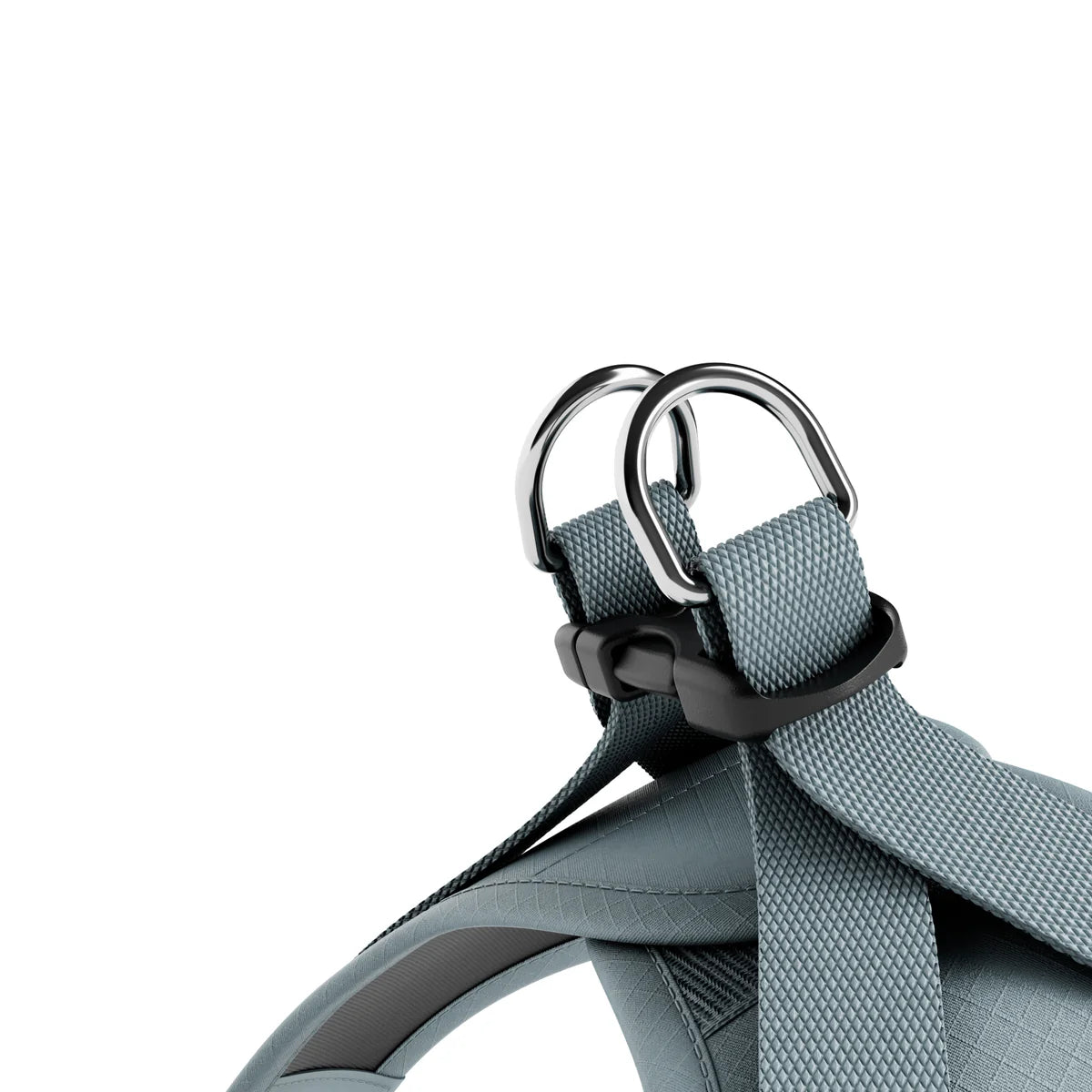 Bully Billows Step In Harness Grey Clip Close Up