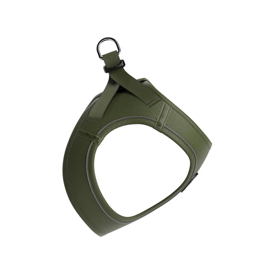Billy Bullows Step In Harness Olive Green Side View
