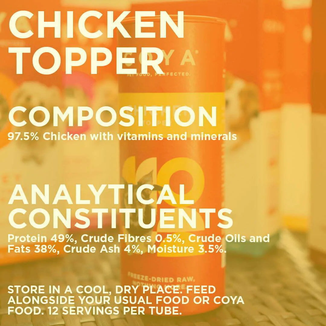 COYA Adult Dog Food Topper - Chicken 50g