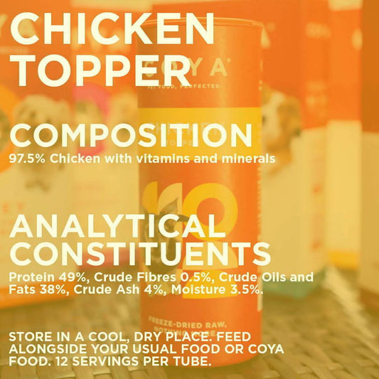 COYA Adult Dog Food Topper - Chicken 50g