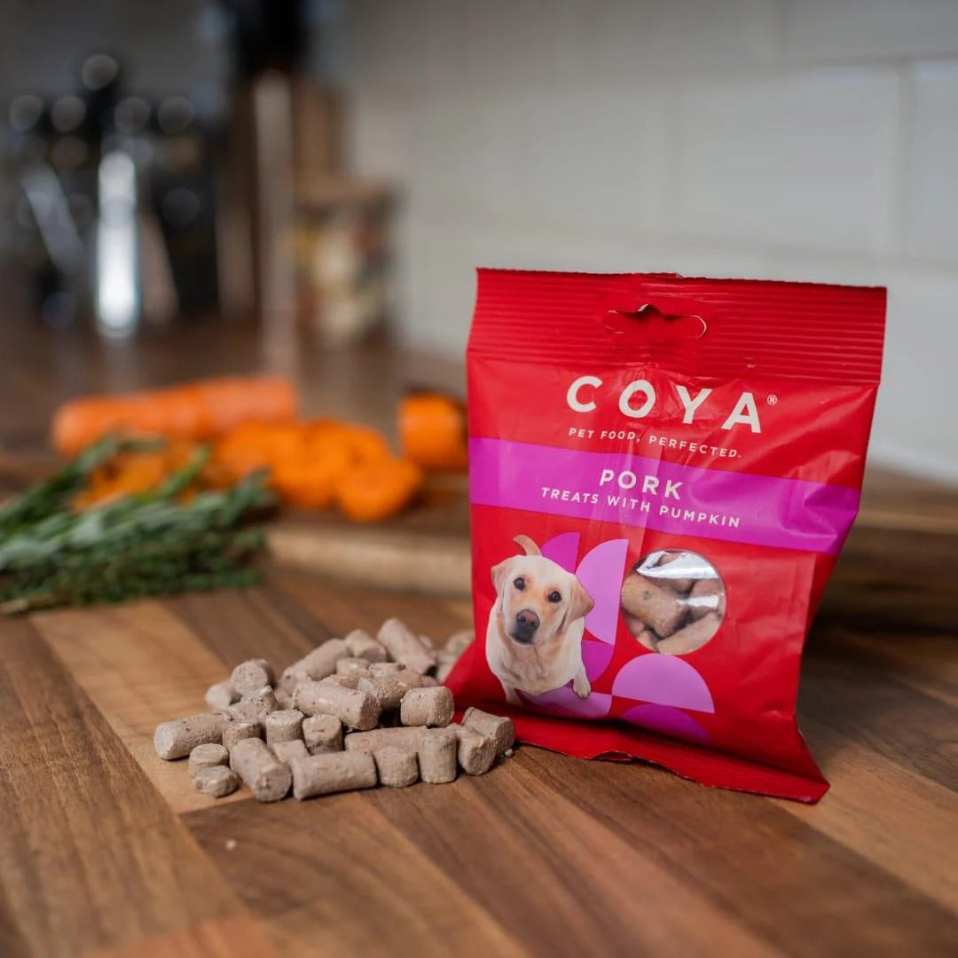 COYA Adult Dog Treats - Pork 40g