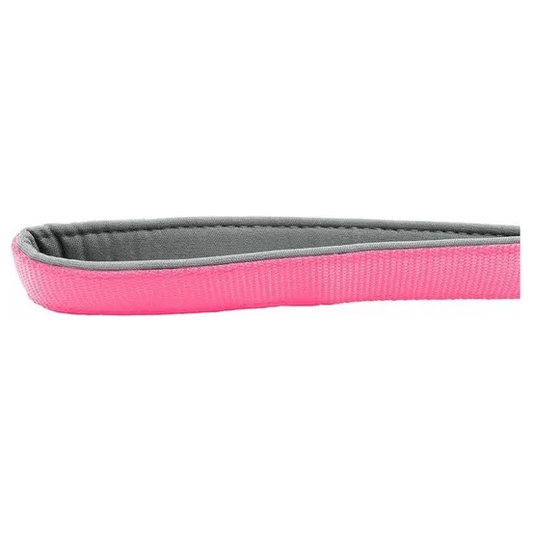 Padded Handle Dog Lead - Pink - Sniff & Bark