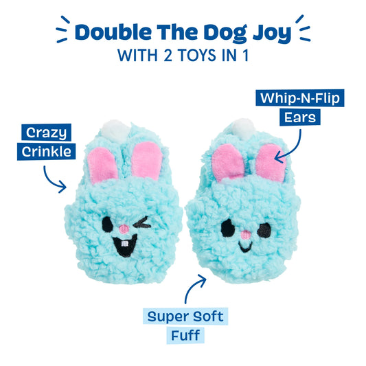 BARK Yippy &amp; Skippy Slippies Dog Toys