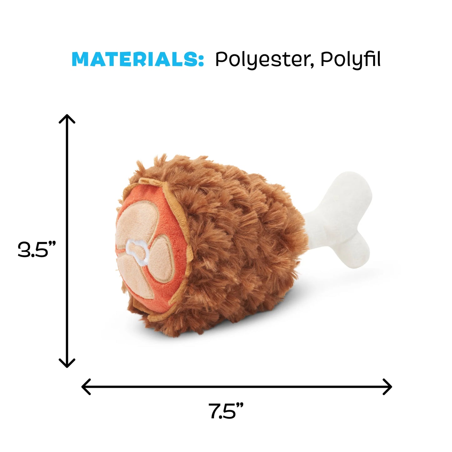 BARK Tavern Turkey Leg Dog Toy