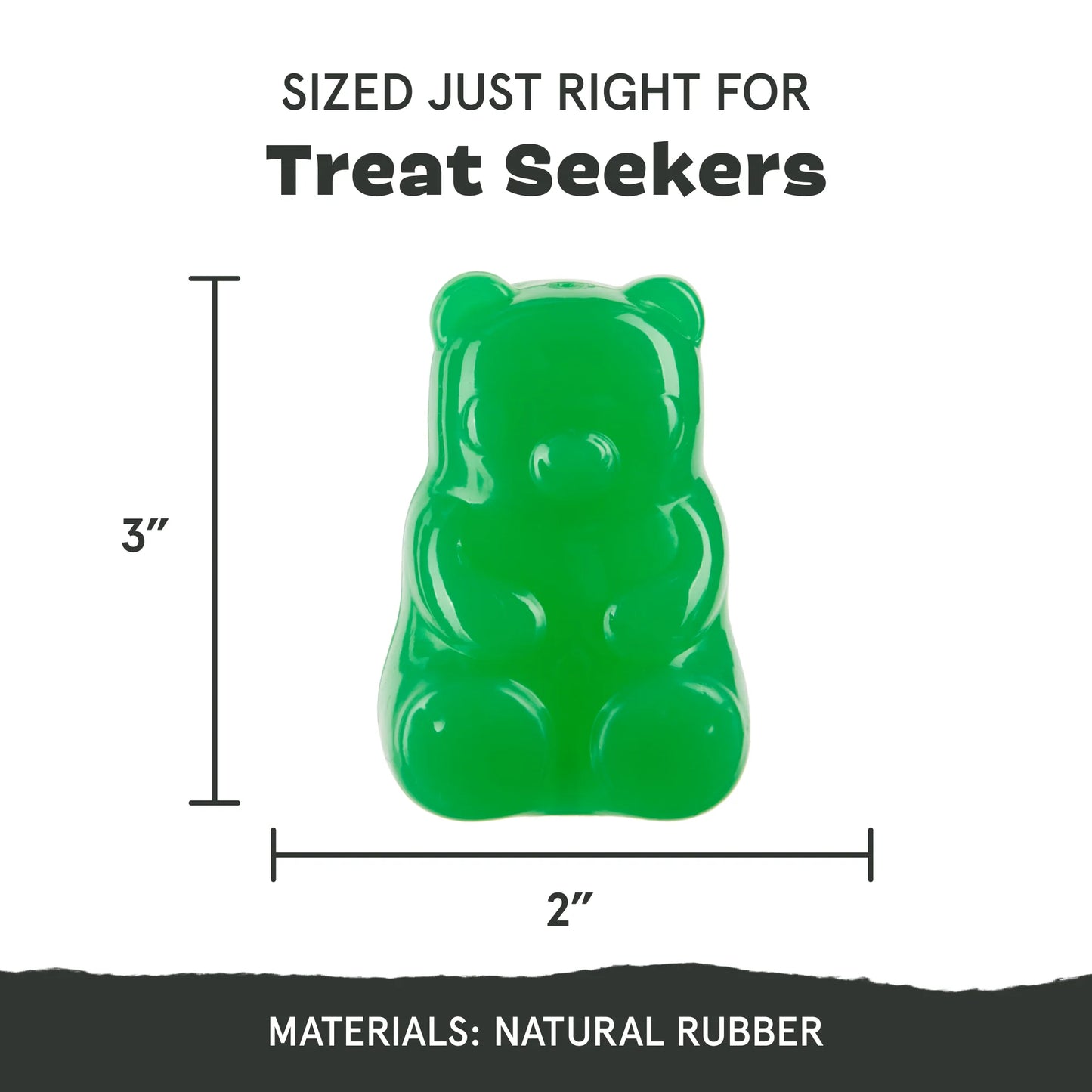 BARK Munchie The Bear Dog Toy