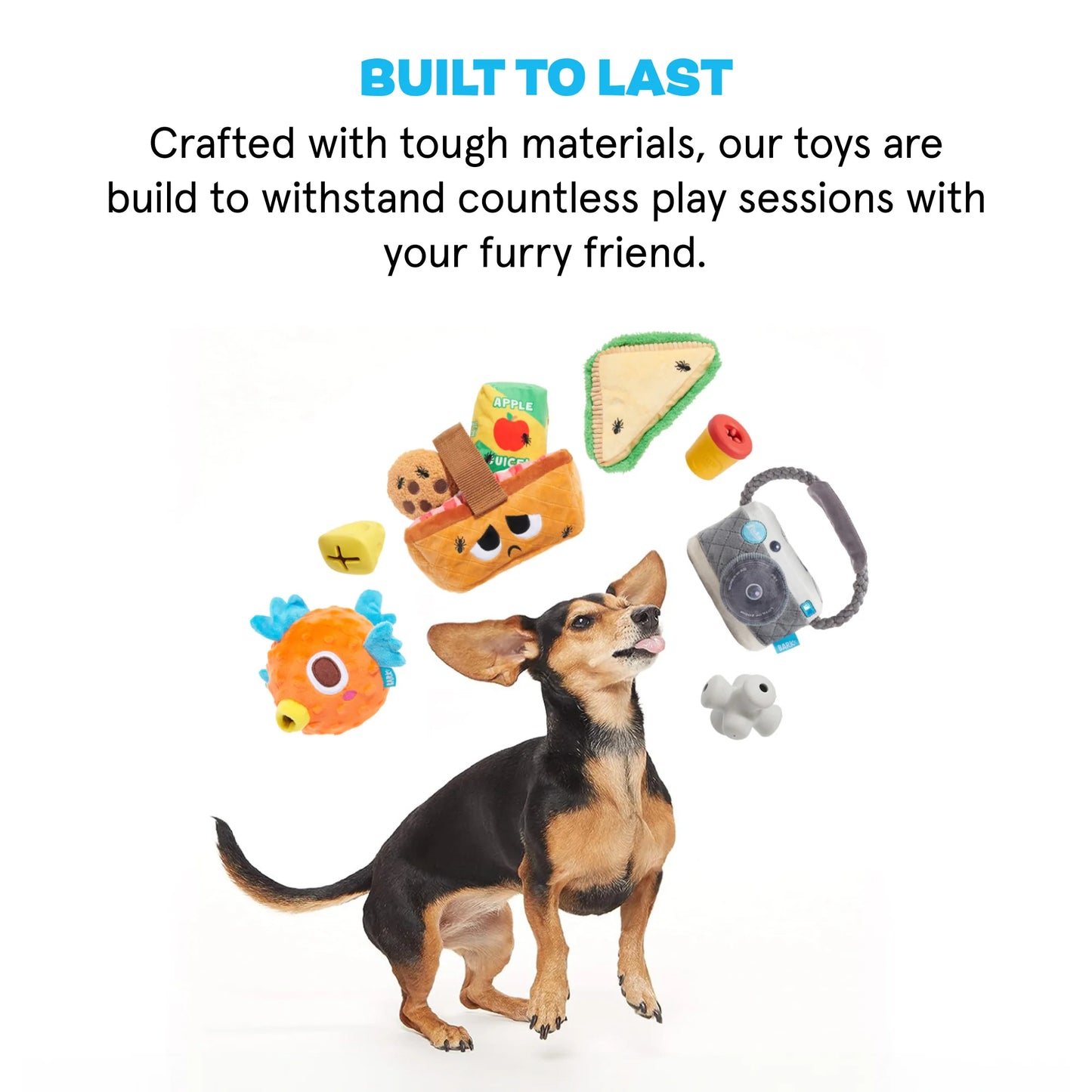 BARK Fall Fetch Stick Super Chewer Dog Toy