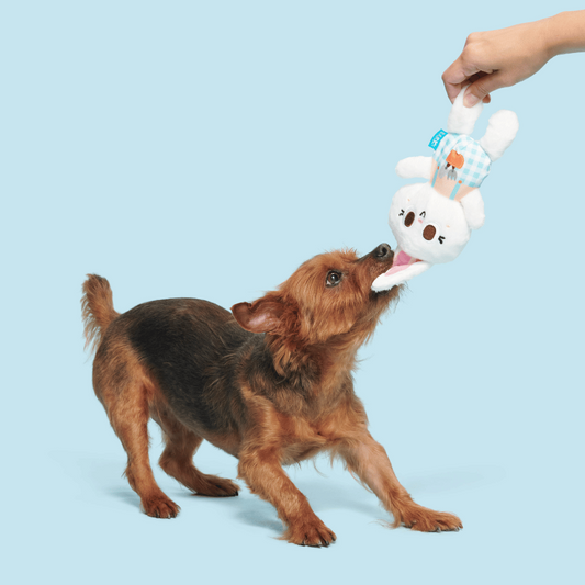 BARK Green Thumb Bun Dog Toy