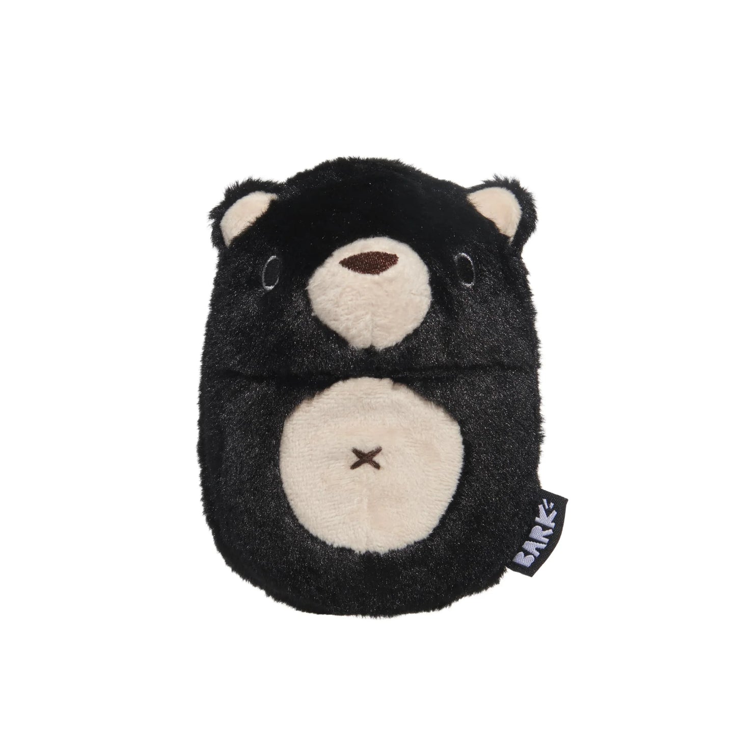 BARK Black Bear Bones Dog Toy