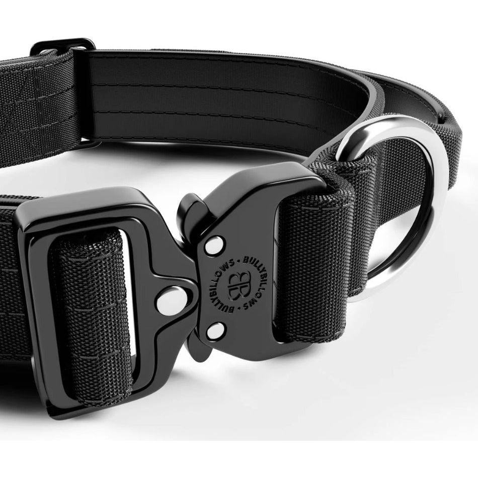 Billy Bullows Combat® Collar - With Handle & Rated Clip - Black
