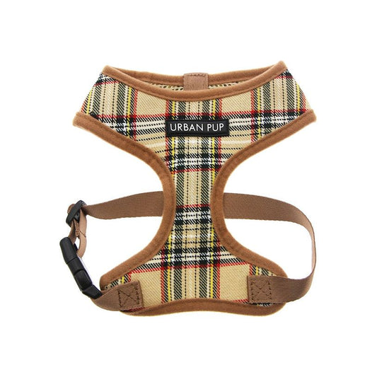 Brown Tartan Harness from Urban Pup