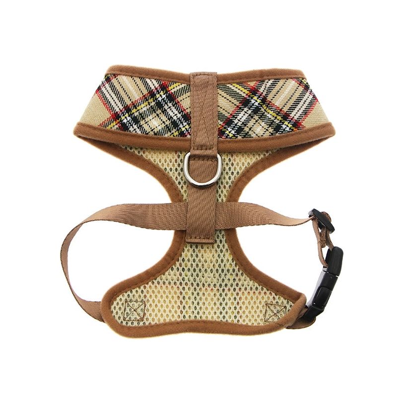Brown Tartan Harness from Urban Pup