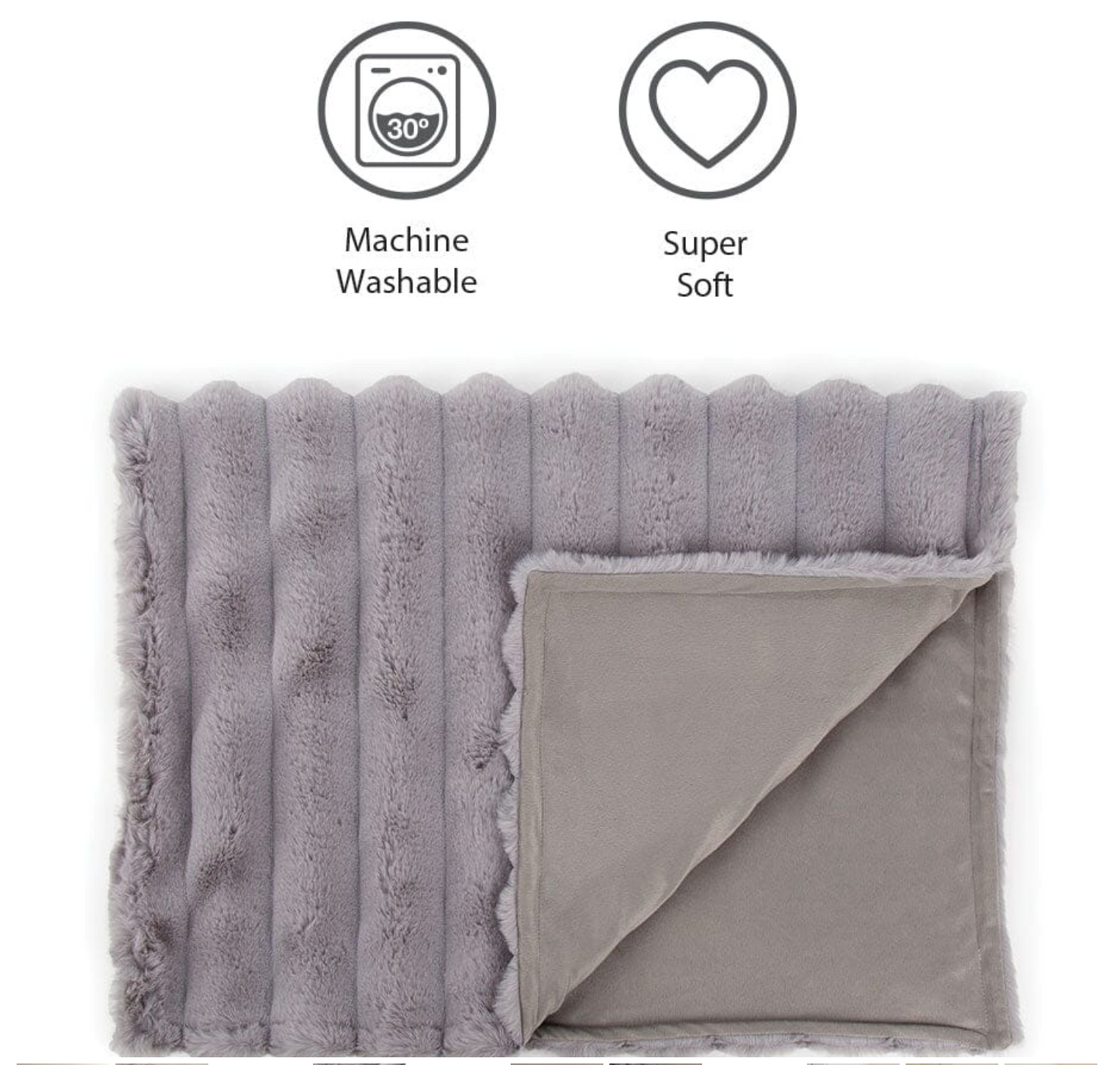 Scruffs Aspen Dog Blanket – Grey