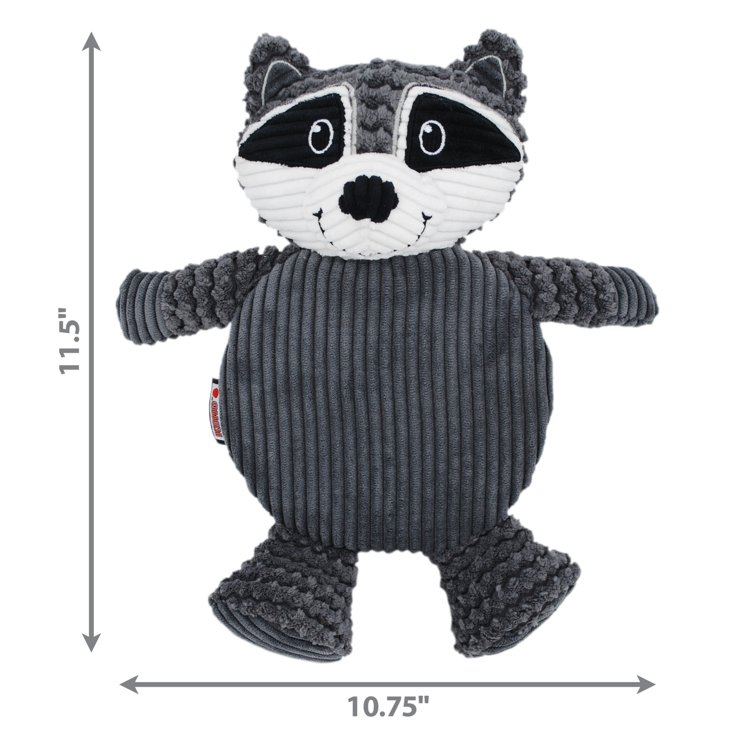 KONG LOW STUFF CRACKLE TUMMIEZ RACCOON