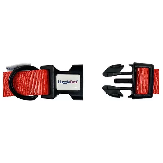 Snappy Adjustable Dog Collar - Red