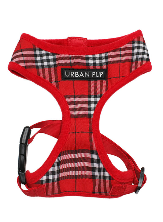 Red Tartan Harness from Urban Pup