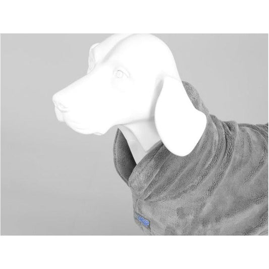 MuttMOP Dog Drying Robe - Grey