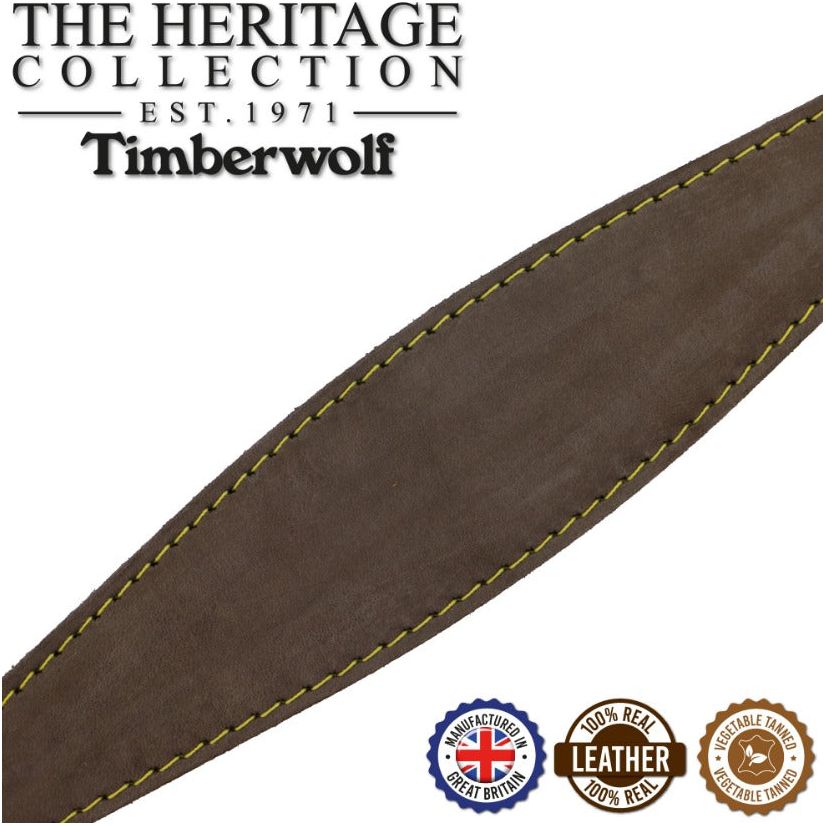 Timberwolf Greyhound Leather Collar 34 - 43 cm - Sable