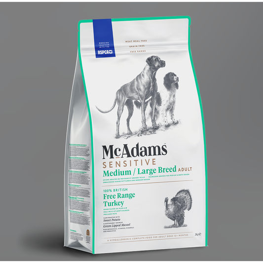 McAdams Medium/Large Breed Free Range Turkey 2Kg