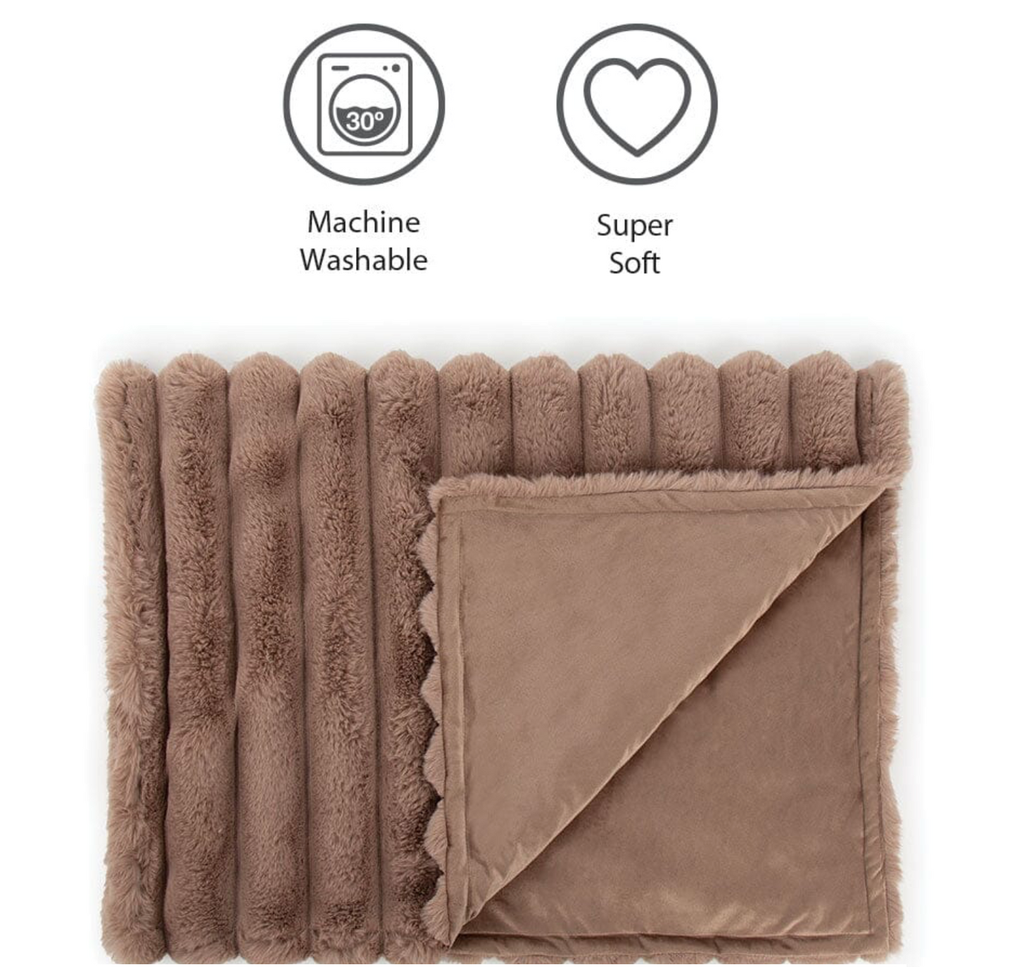 Scruffs Aspen Dog Blanket – Taupe