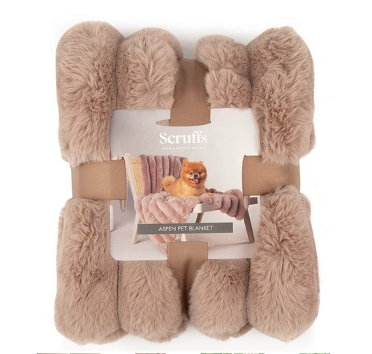 Scruffs Aspen Dog Blanket – Taupe