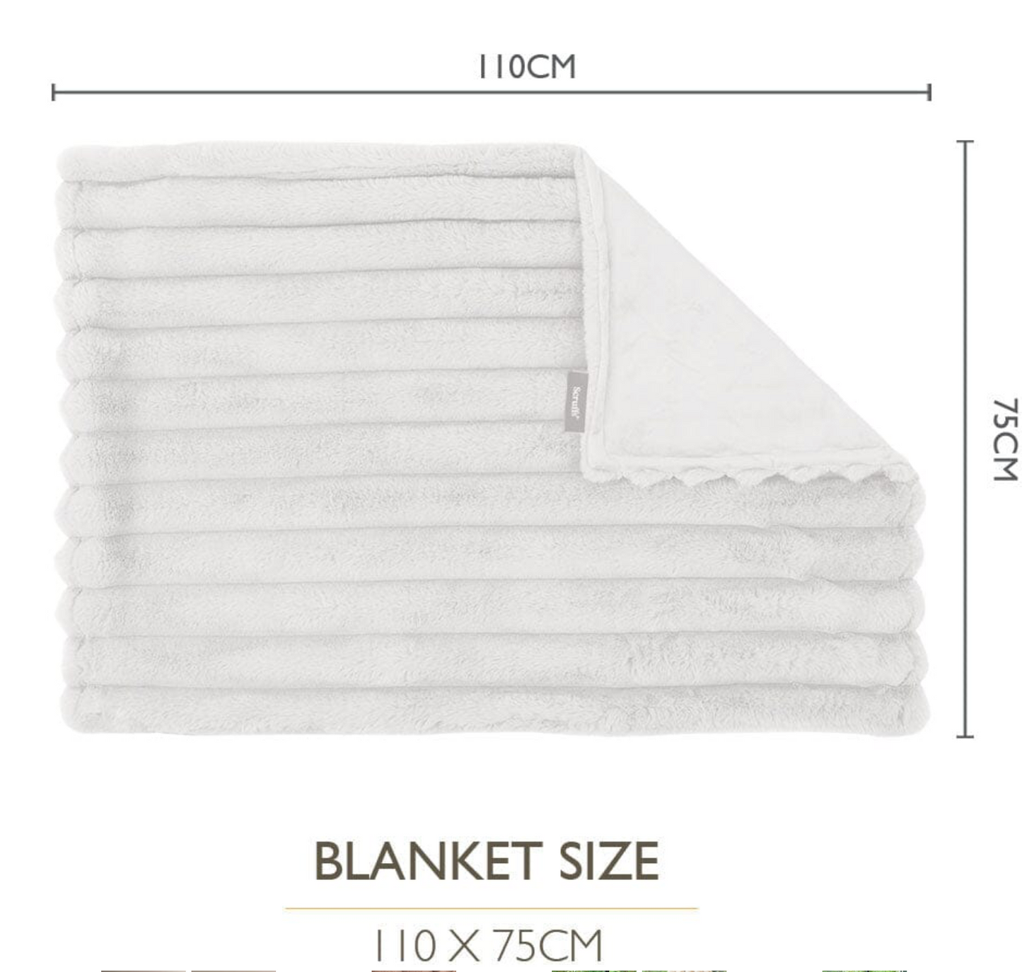 Scruffs Aspen Dog Blanket – Taupe