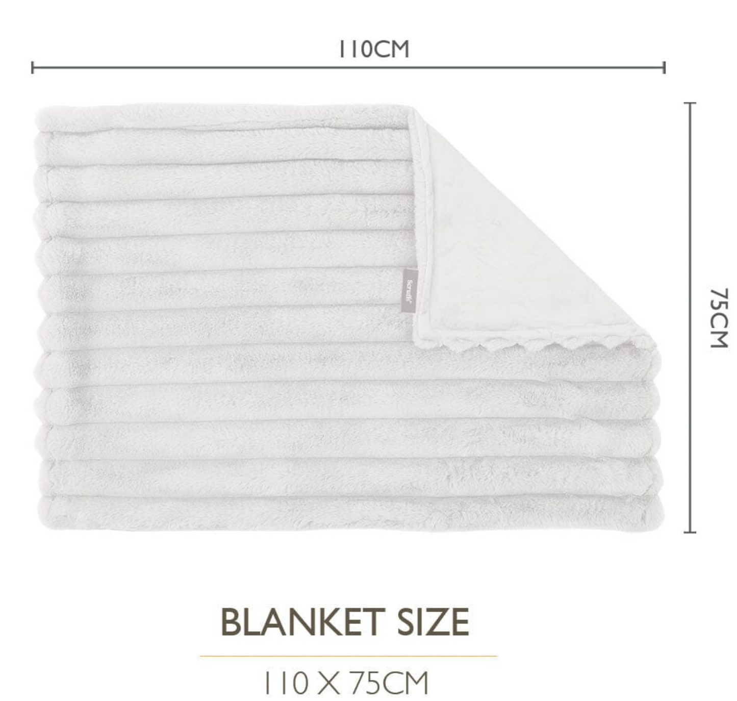 Scruffs Aspen Dog Blanket – Cream