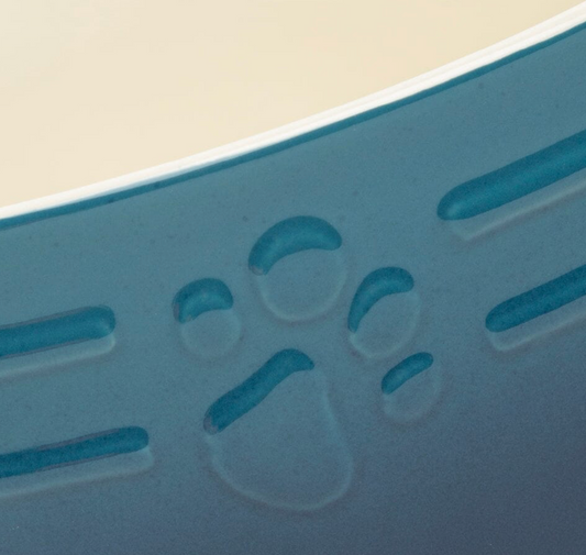 Scruffs Ombre Dog Food / Water Bowl – Blue