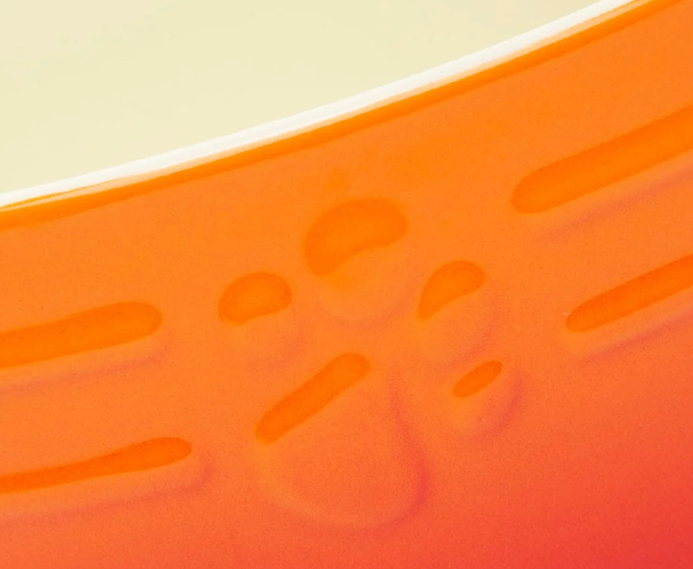Scruffs Ombre Dog Food / Water Bowl – Orange