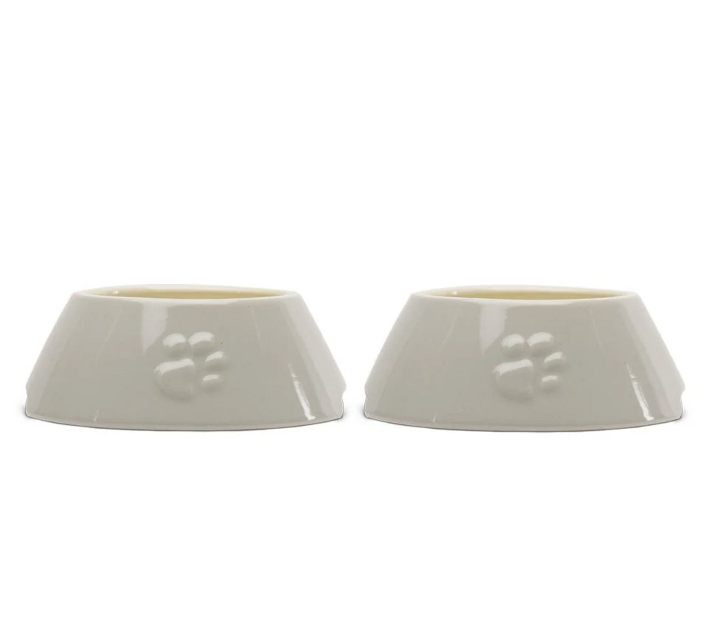 Scruffs Icon Long Eared Dog Bowl – Light Grey
