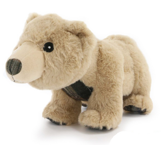 Ancol Heritage Tartan Bear Dog Toy