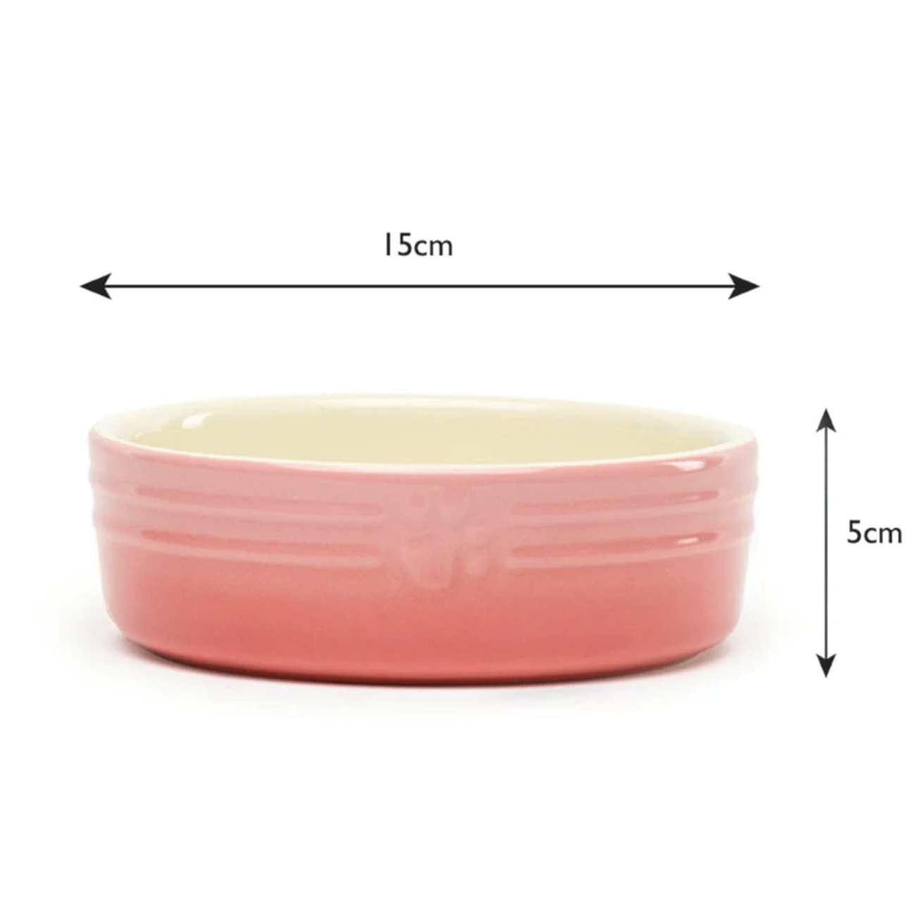 Scruffs Ombre Dog Food / Water Bowl – Pink