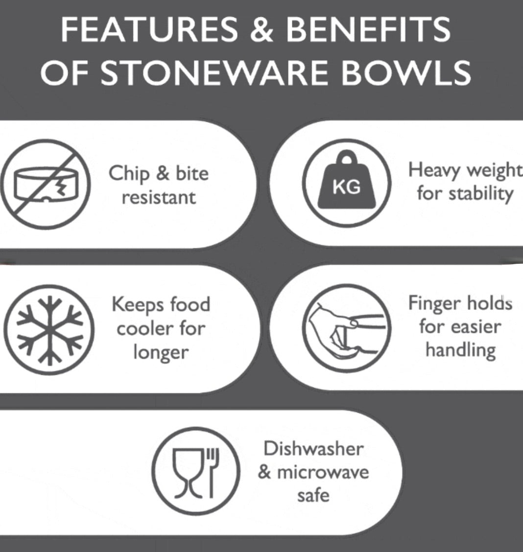 Scruffs Icon Long Eared Dog Bowl – Light Grey