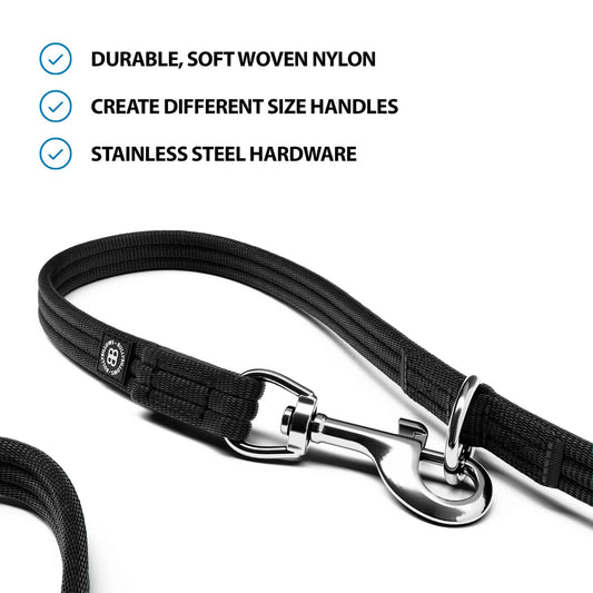 Billy Bullows Training Lead 2M Black Clip Close Up
