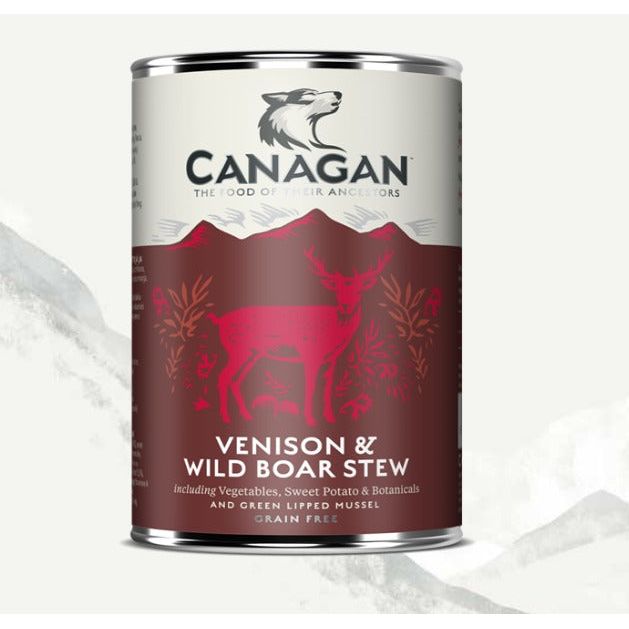 Canagan Venison & Wild Boar Tin - 400g